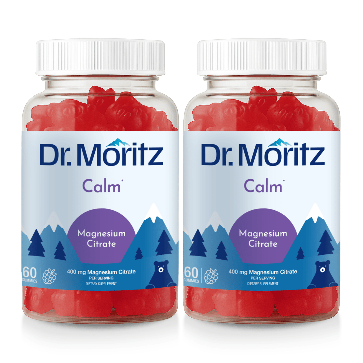 Magnesium Gummies Sugar-Free for Adults - Dr. Moritz