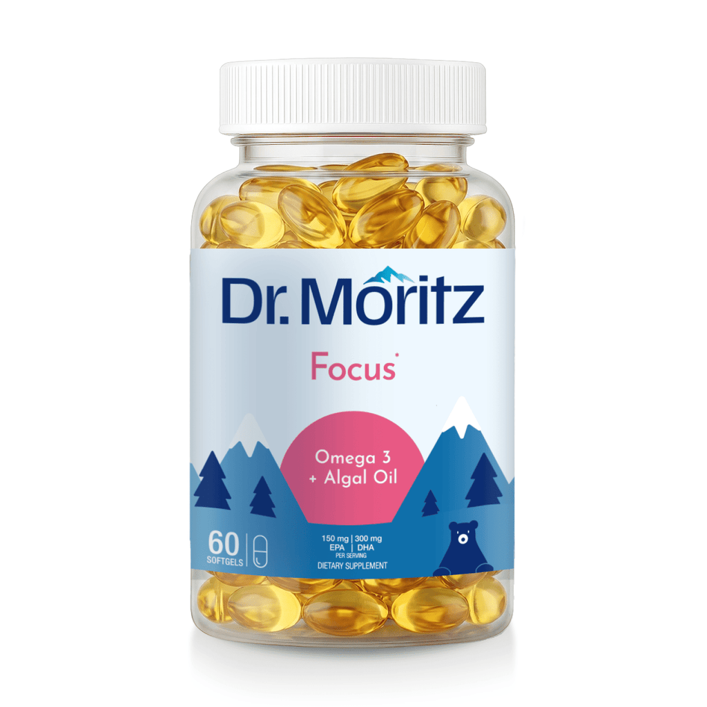Vegan Omega 3 DHA & EPA Supplement - Dr. Moritz