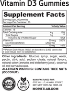 Vitamin D Gummies For Kids & Adults (2 pack) free gift - Dr. Moritz