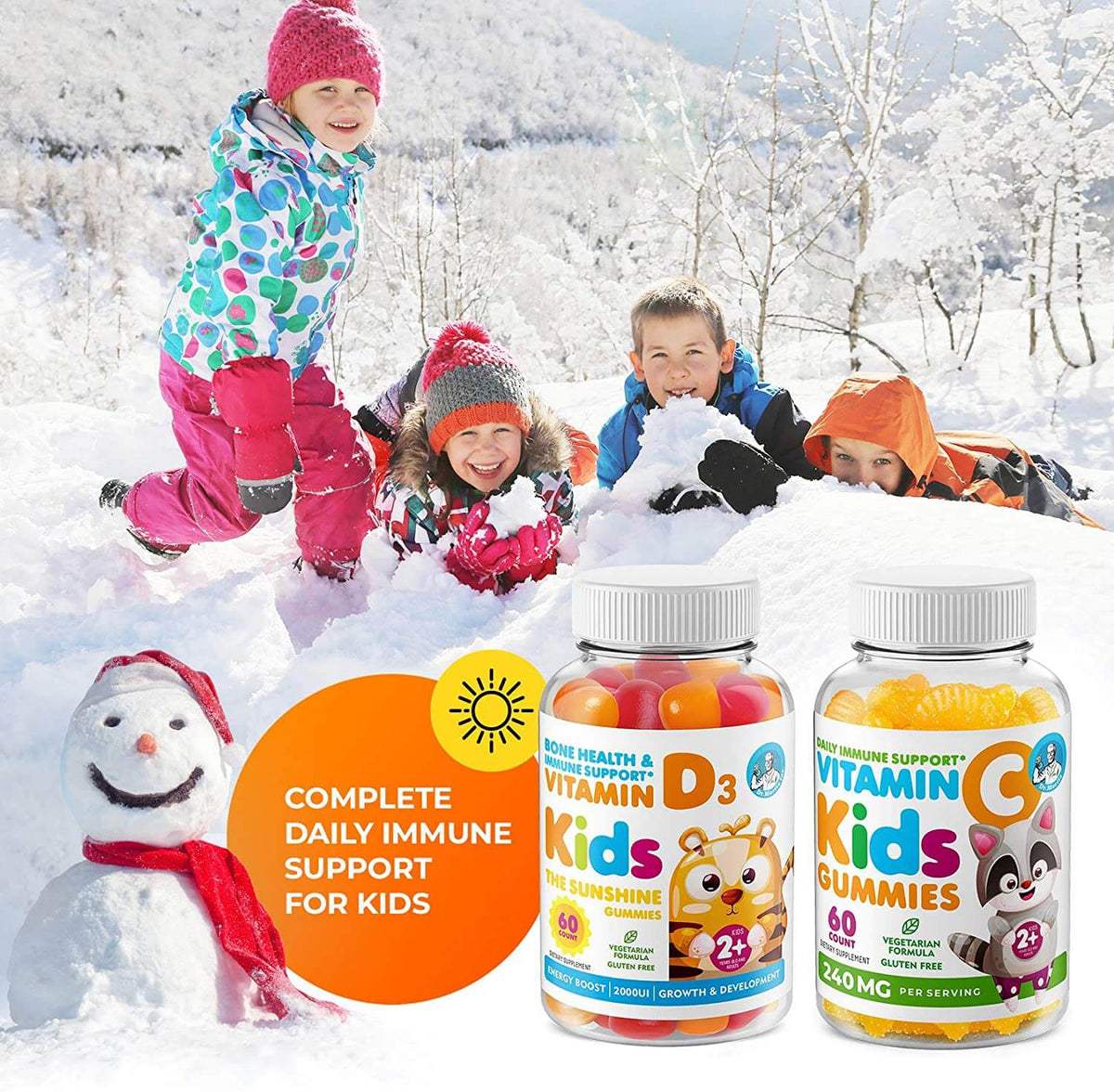Vitamin D Gummies For Kids & Adults - Dr. Moritz