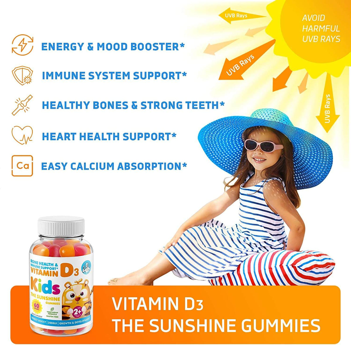Vitamin D Gummies For Kids & Adults - Dr. Moritz